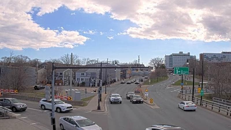 Mac Donald Bridge - Dartmouth bound
