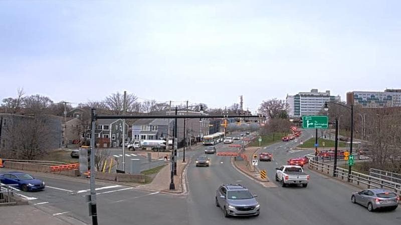 Mac Donald Bridge - Dartmouth bound