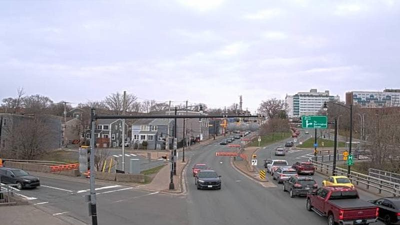 Mac Donald Bridge - Dartmouth bound