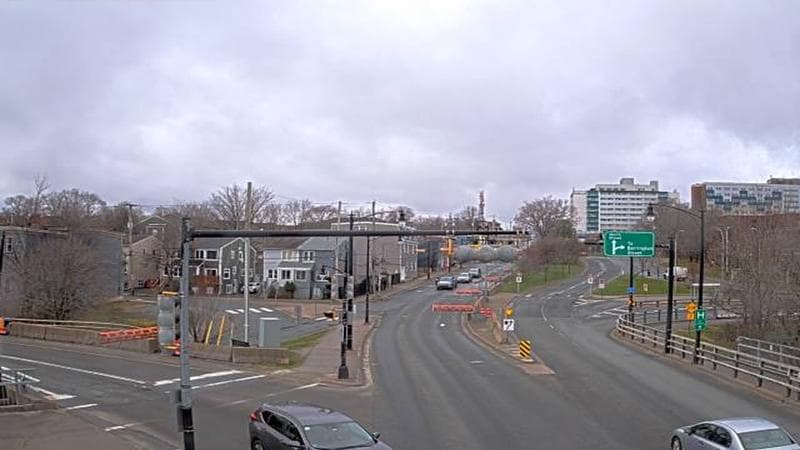 Mac Donald Bridge - Dartmouth bound