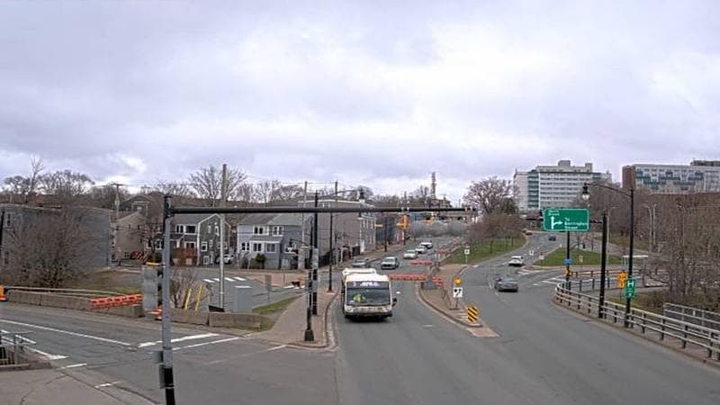 Mac Donald Bridge - Dartmouth bound