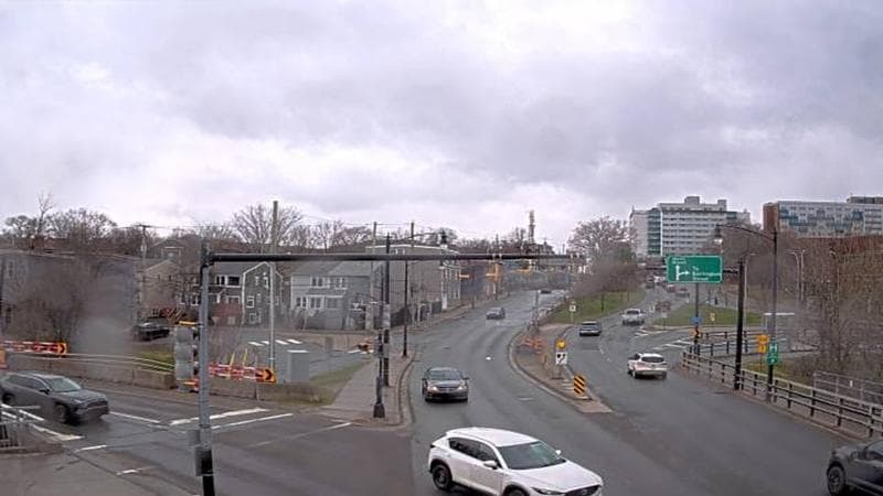 Mac Donald Bridge - Dartmouth bound