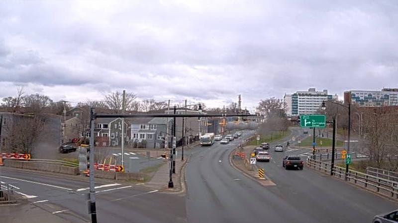 Mac Donald Bridge - Dartmouth bound