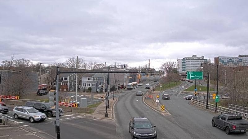 Mac Donald Bridge - Dartmouth bound