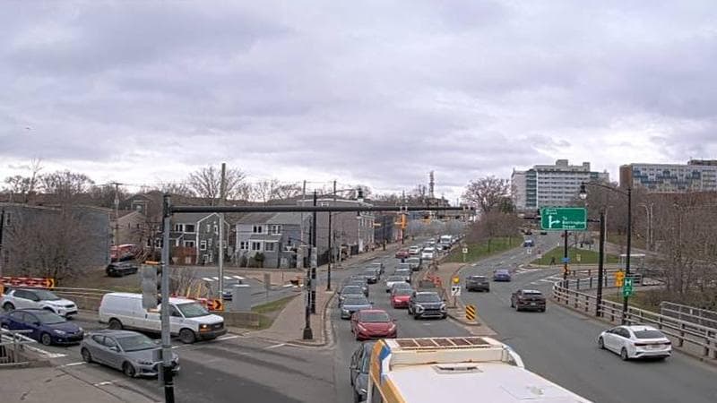 Mac Donald Bridge - Dartmouth bound