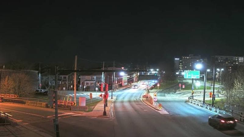 Mac Donald Bridge - Dartmouth bound