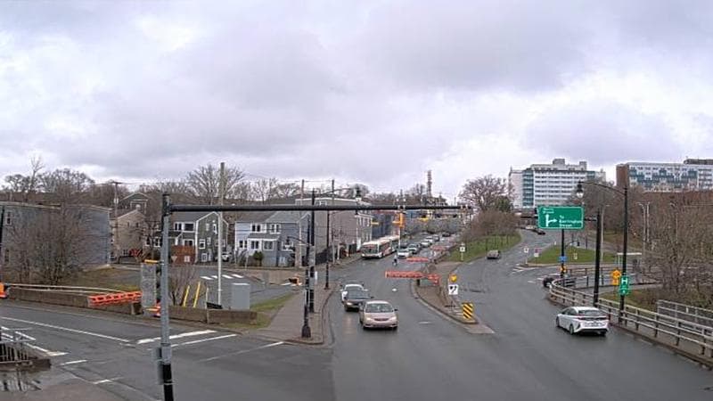 Mac Donald Bridge - Dartmouth bound