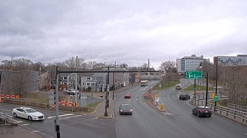 Mac Donald Bridge - Dartmouth bound