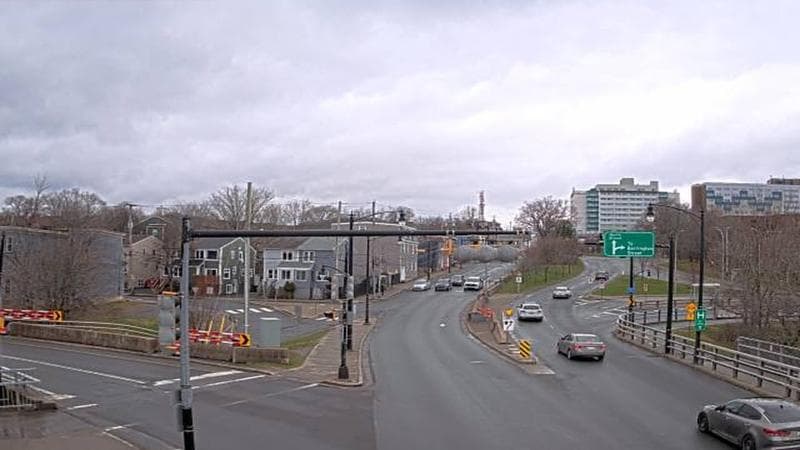 Mac Donald Bridge - Dartmouth bound