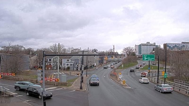 Mac Donald Bridge - Dartmouth bound