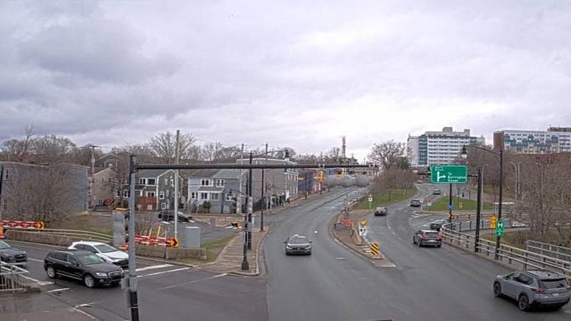 Mac Donald Bridge - Dartmouth bound
