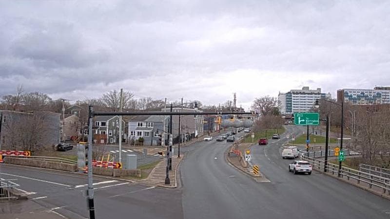 Mac Donald Bridge - Dartmouth bound