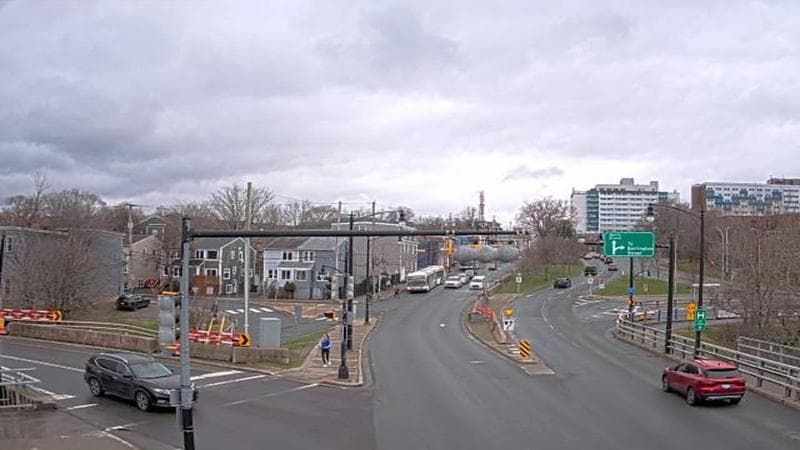 Mac Donald Bridge - Dartmouth bound
