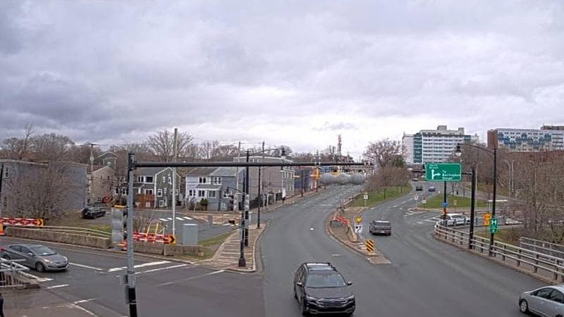 Mac Donald Bridge - Dartmouth bound