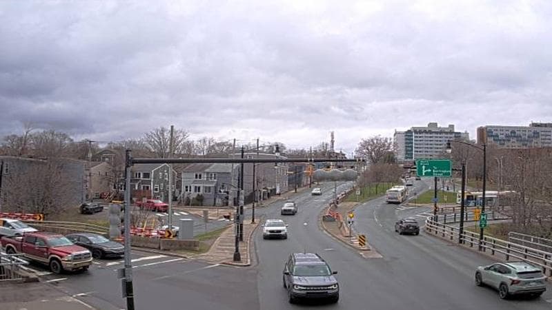 Mac Donald Bridge - Dartmouth bound