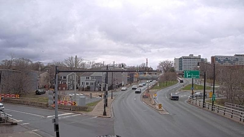 Mac Donald Bridge - Dartmouth bound