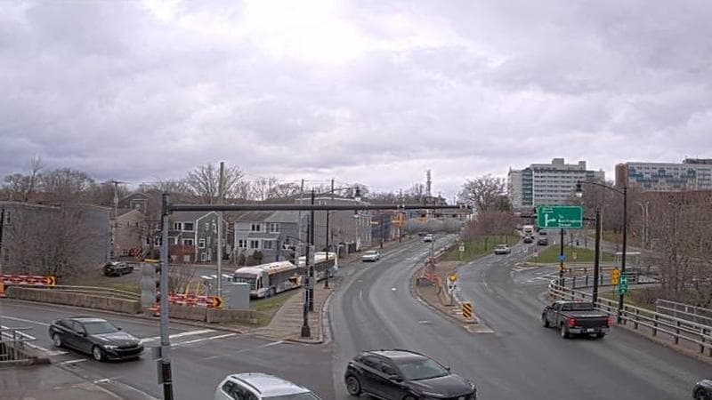 Mac Donald Bridge - Dartmouth bound
