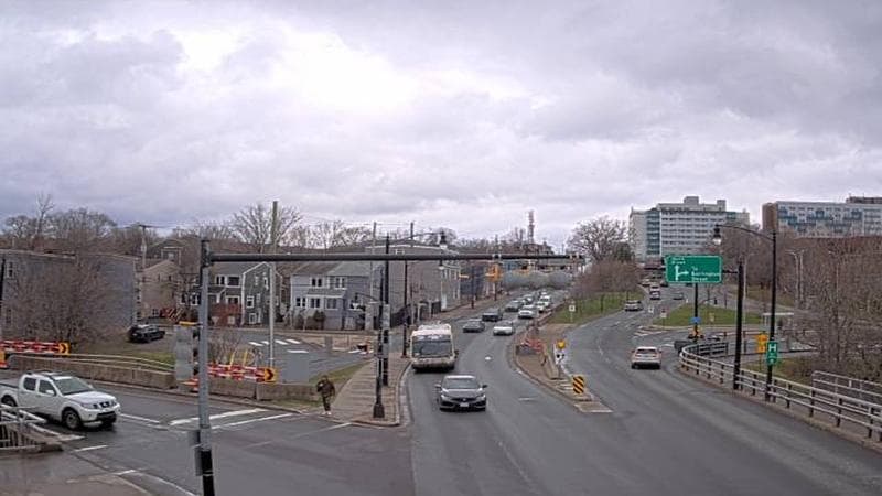 Mac Donald Bridge - Dartmouth bound