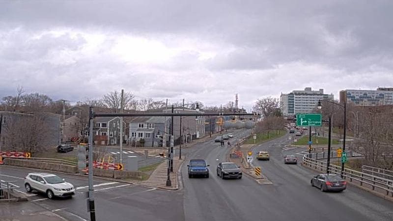 Mac Donald Bridge - Dartmouth bound