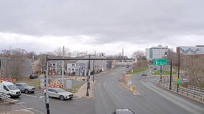 Mac Donald Bridge - Dartmouth bound