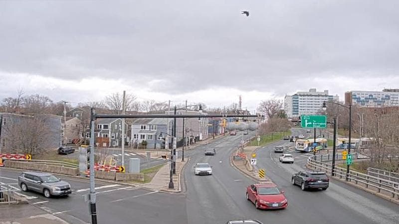 Mac Donald Bridge - Dartmouth bound