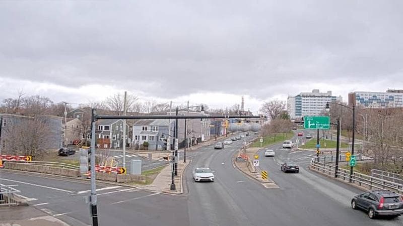Mac Donald Bridge - Dartmouth bound