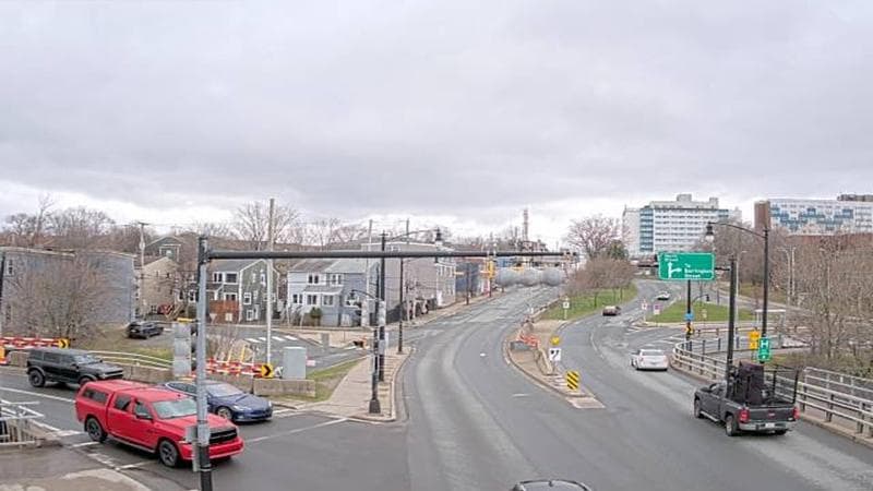 Mac Donald Bridge - Dartmouth bound