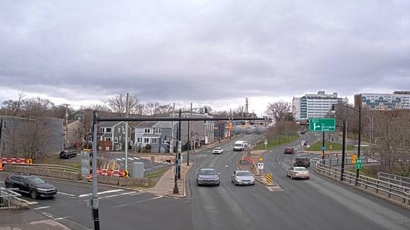 Mac Donald Bridge - Dartmouth bound