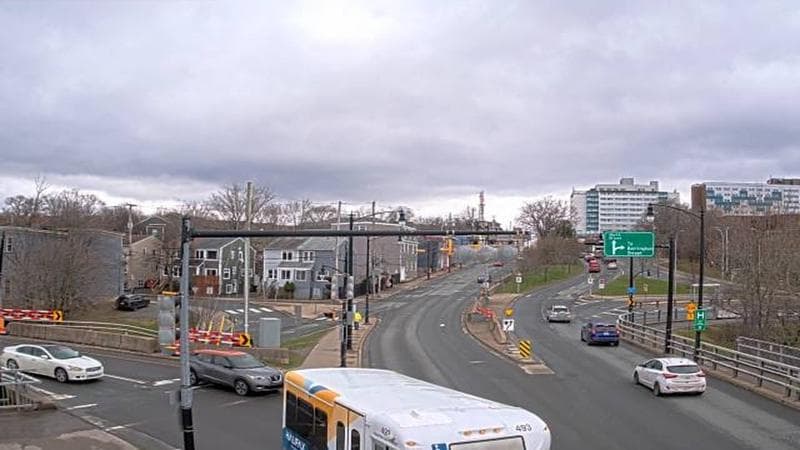 Mac Donald Bridge - Dartmouth bound