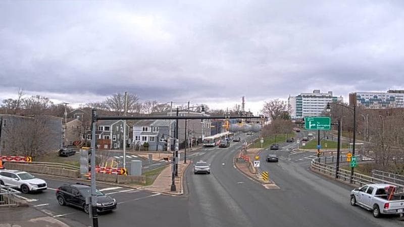 Mac Donald Bridge - Dartmouth bound