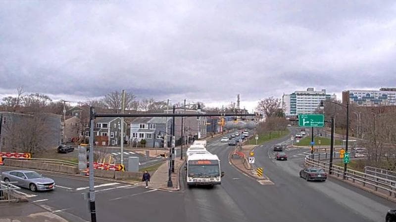 Mac Donald Bridge - Dartmouth bound