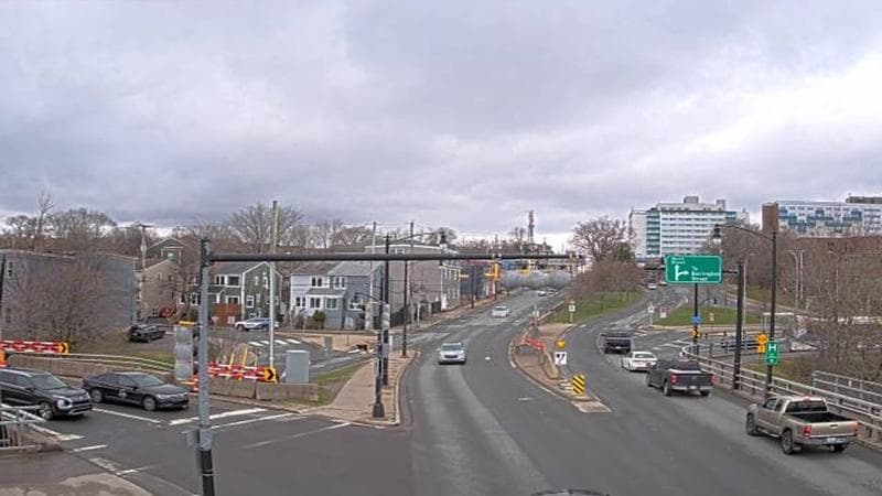 Mac Donald Bridge - Dartmouth bound