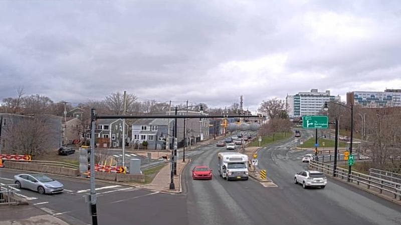 Mac Donald Bridge - Dartmouth bound