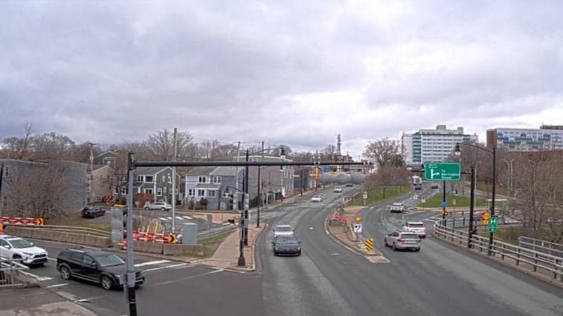 Mac Donald Bridge - Dartmouth bound