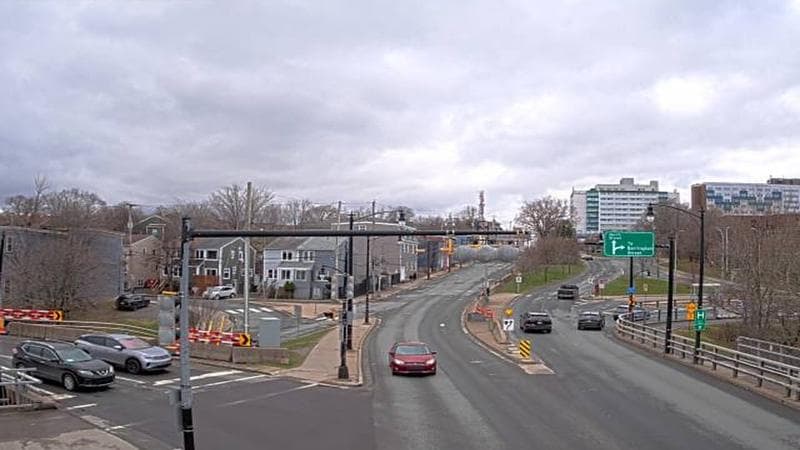 Mac Donald Bridge - Dartmouth bound