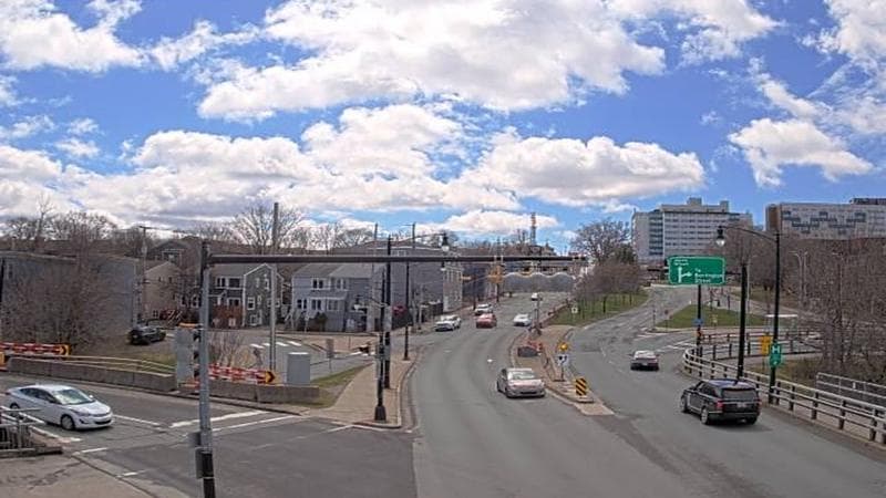 Mac Donald Bridge - Dartmouth bound
