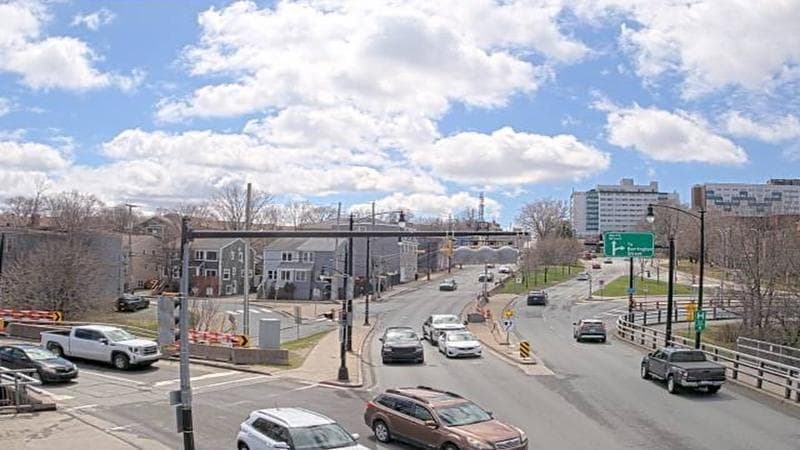 Mac Donald Bridge - Dartmouth bound
