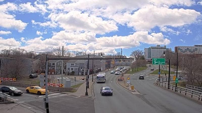 Mac Donald Bridge - Dartmouth bound