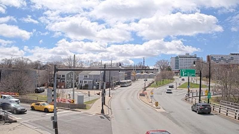 Mac Donald Bridge - Dartmouth bound
