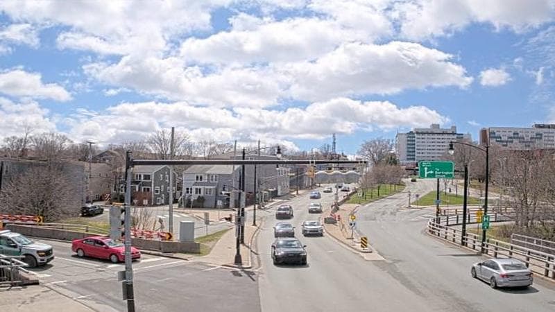Mac Donald Bridge - Dartmouth bound