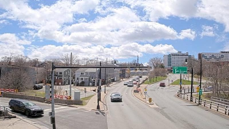 Mac Donald Bridge - Dartmouth bound