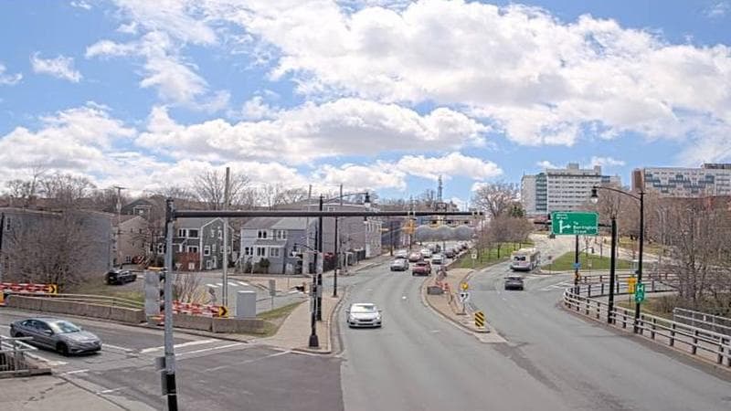 Mac Donald Bridge - Dartmouth bound