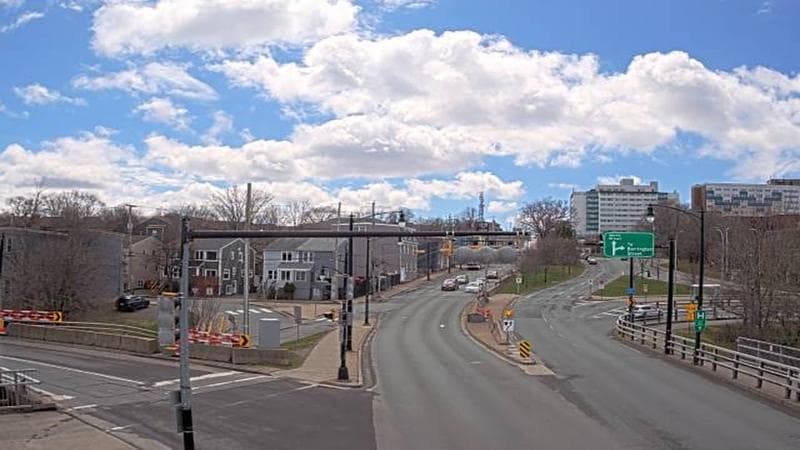 Mac Donald Bridge - Dartmouth bound