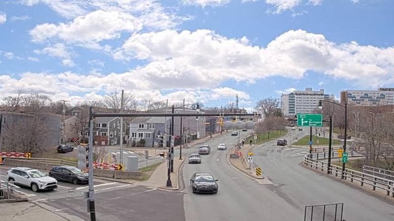Mac Donald Bridge - Dartmouth bound