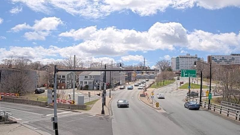 Mac Donald Bridge - Dartmouth bound