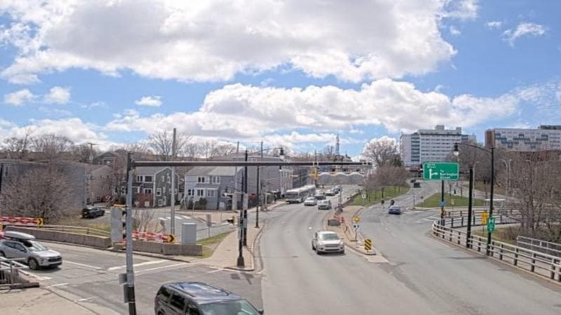 Mac Donald Bridge - Dartmouth bound