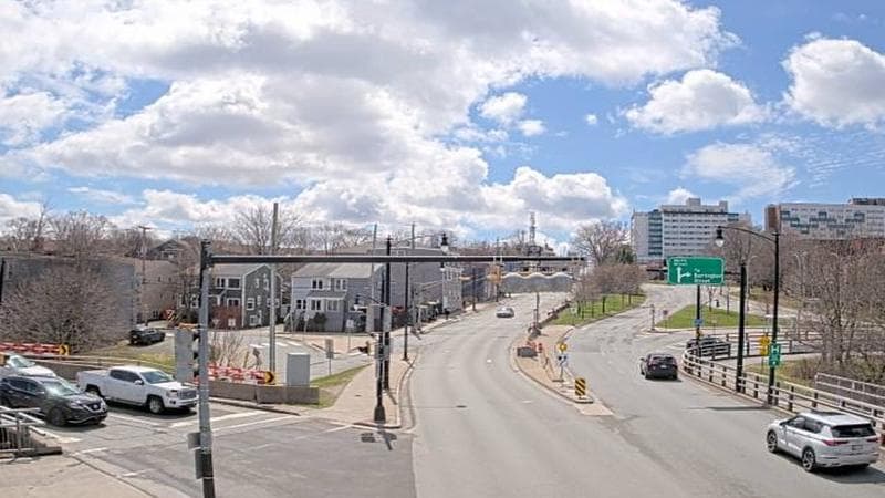 Mac Donald Bridge - Dartmouth bound