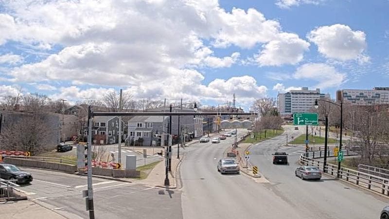 Mac Donald Bridge - Dartmouth bound