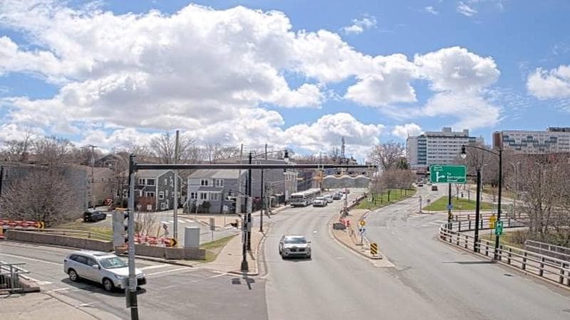 Mac Donald Bridge - Dartmouth bound