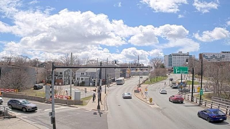 Mac Donald Bridge - Dartmouth bound